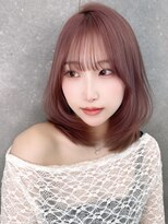 クム(kumu)&nbsp;【kumu】ミディアムレイヤー/顔周りカット/栄/名古屋