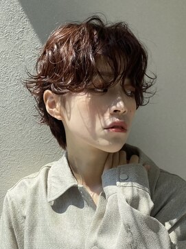 ノラ ギンザ(NORA GINZA) ニュアンスショートパーマスタイルアンニュイショート外国人風