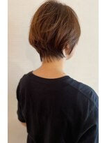 ボンド(hair salon bonD)&nbsp;ショート（TOP白髪ぼかしハイライト)