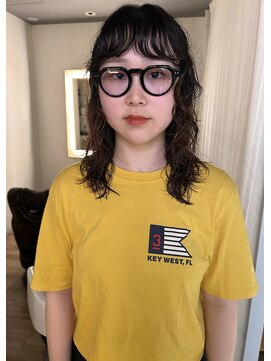 トリッカ 銀座(tricca) ミディアムパーマ/ウェーブパーマ/ウェーブヘア/レイヤーカット