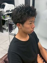 ソレイユ バイ アルフレッド(SOLEIL by alfRed)&nbsp;スパイキーショート　刈り上げ　束感