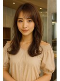 【LE】美髪レイヤー/顔まわりレイヤー/くびれミディアムレイヤー