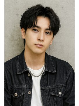 ナム 錦糸町(NAM) MEN'S HAIR/ブルーブラック/フェザーパーマ/錦糸町