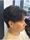 フェザーパーマ(下北沢/メンズサロン/メンズパーマ)