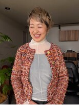 ホヌン 茅ヶ崎(Honnun)&nbsp;【軽やか×上品】大人のハイライトショート/茅ヶ崎