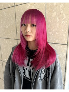 neon pink【広島ハイトーン】【広島派手髪】