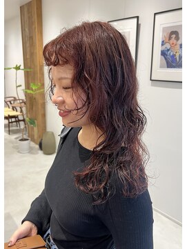 シアン 矢場町店(CYAN.) パーマ×ブラウンカラー