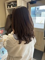 ペアツリー(Pear tree)&nbsp;ロングレイヤー×オリーブブラウン