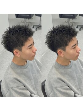 ブライト(BRIGHT) スパイキーショートスパイキーパーマ