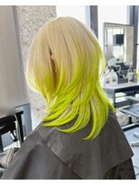 ヌル 原宿店(Null)&nbsp;ルーツカラー/ケアブリーチカラー/スラッシュカラー/姫レイヤー