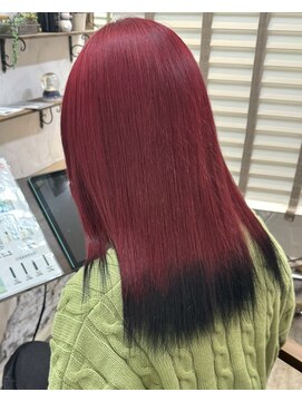 ラウラアンドロー(LAURA&RO) ダブルカラー/ケアブリーチ/インナーカラー/ベージュ【塚口】