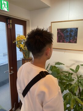 ミモザ(mimosa) メンズツーブロックカット