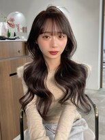 ボタン ハカタ(VOTAN hakata)&nbsp;オリーブグレージュ/透明感ヘア/レイヤーカット