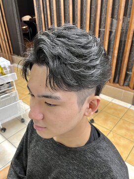 クオリス 上板橋店(QUALIS) 爽やか◎カットで作るフェザーショート毛流れ×ツーブロック