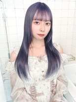 フウ(fuh)&nbsp;ラベンダー/ラベンダーカラー/パープル/ロングヘア/20代