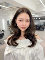 オニキス(ONYX)&nbsp;C138トレンド韓国レイヤーチャンモリパーマショコラブラウン