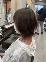 ジャパンジェム 押熊店(Japan gem) 大人フェミニン/インナーカラー/くびれボブ/ボブレイヤー