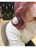 ピンクブラウン×桜ピンク Q4