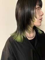 イェン(Yen.) レイヤーカットデザインカラー裾カラーグラデーションカラー