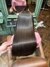 【湿気対策人気No.1】 カット＋ナチュラル縮毛矯正＋ULTOWA ￥27500→19250