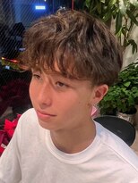 ジル ヘアアンドメイク 恵比寿(JILLE hair&make)&nbsp;マッシュカットメンズパーマシャドウパーマニュアンスパーマ