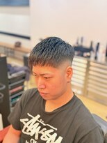 ヤマグチ トゥシェル ヘアー&メイク ヘアーアンドメイク クロップ×スキンフェード