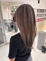 ステラ ヘア デザイン サロン(STELLA hair design salon)&nbsp;白髪ぼかしハイライト 【由比藤】