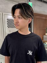 ハイプ マン 藤沢(HYPE MAN)&nbsp;フェザーパーマ毛流れパーマセンターパートニュアンス藤沢