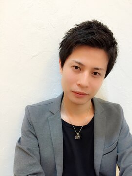 ヘアアンドメイク アーク(Hair & Make Aarc) Aarc前田＊ツーブロックなしの大人アップバングショートレイヤー