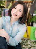 *+bliss川口+*…黒髪&前下がりの**小顔ハンサムミディc