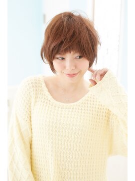 ノアパルフェ 銀座(noah parfait) 【noah parfait銀座】グレージュ似合わせカットエアリーショート