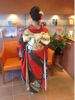 フランク 平野店(I's FRUNC) 成人式アップスタイル