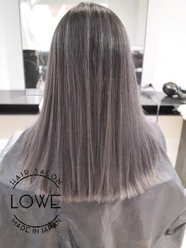 ルーヴェ(LOWE) ナチュラルバレイヤージュとラベンダーホワイトの夏style