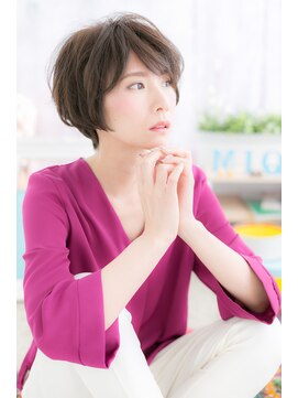 ミック ヘアアンドビューティー 大山店(miq  Hair&Beauty) くせ毛風カールで大人ボブb