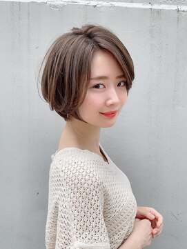 ラミ(L'ami) 【東 純平】大人可愛い 柔らかい質感 ゆるふわショートボブ