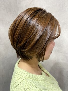 アフロート ショウナン(AFLOAT SHONAN) 長め大人ショートボブ{湘南/藤沢 }