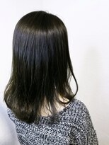 ローグ ヘアー 金町店(Rogue HAIR) ローグヘアー【TAKA】黒髪オフィスイルミナカラーエアリーミディ