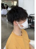 【BLANCO】マッシュ×波巻きパーマ