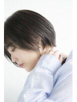 ミエルヘアーエスト 新宿店(mielhair est)&nbsp;ダークグレージュ×王道ショート【新宿】