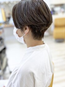 モリオ フロム ロンドン 成増店 【morio成増/ムラマツ】ハンサムショート  ナチュラルハイライト