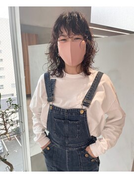 ガリカ 博多(Gallica) ウェービー☆ウルフパーマヘア