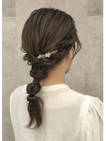 ユニックス ララポート豊洲店(UNIX Salon&Spa)&nbsp;ヘアセット/セット/ヘアアレンジ/編み込み/成人式/結婚式/2次会