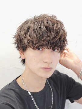 フィフス 原宿(fifth) ツイストスパイラルパーマツーブロックウルフマッシュショート