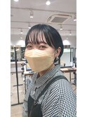 ワイドシースルーバンクボブ