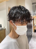 クオル 立川(QOL)&nbsp;ツイストスパイラルパーマ波巻きスパイラル刈り上げマッシュ