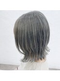 透明感フレンチセピアアッシュ外ハネボブ/新宿/新宿西口