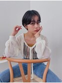 チョコレート/大人ガーリー/S字ウェーブ[吉祥寺駅]