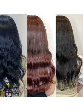 フツーロ 栄(FUTURO) プルエクステ　エクステ　コテ巻き　ウェーブ巻き