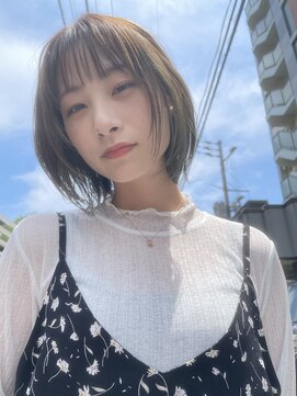 トータルビューティーサロン ディーグレース(TotalBeautySalon D.Grace) 透け感グレージュ垢抜けショート