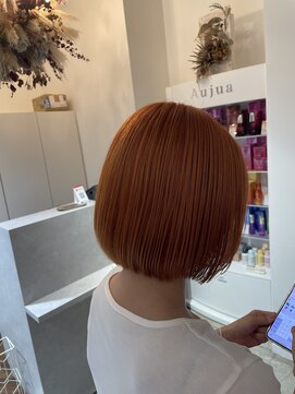 アヴァンスアンス 広島袋町店(AVANCE.ens) ダブルカラーとオレンジカラー